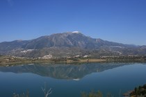 Lake Viñuela and Sierra Tejeda